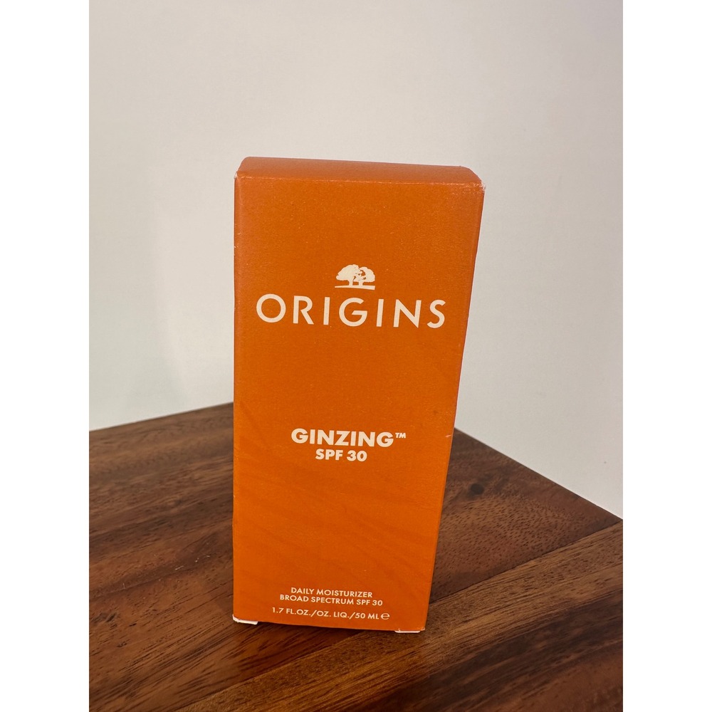 Origins GinZing Daily Moisturizer Broad Spectrum SPF 30 Sunscreen 1.7oz 50ml NIB